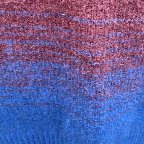💚🧡💙Scotch & Soda alpaca blend sweater large green orange blue - Picture 11 of 13